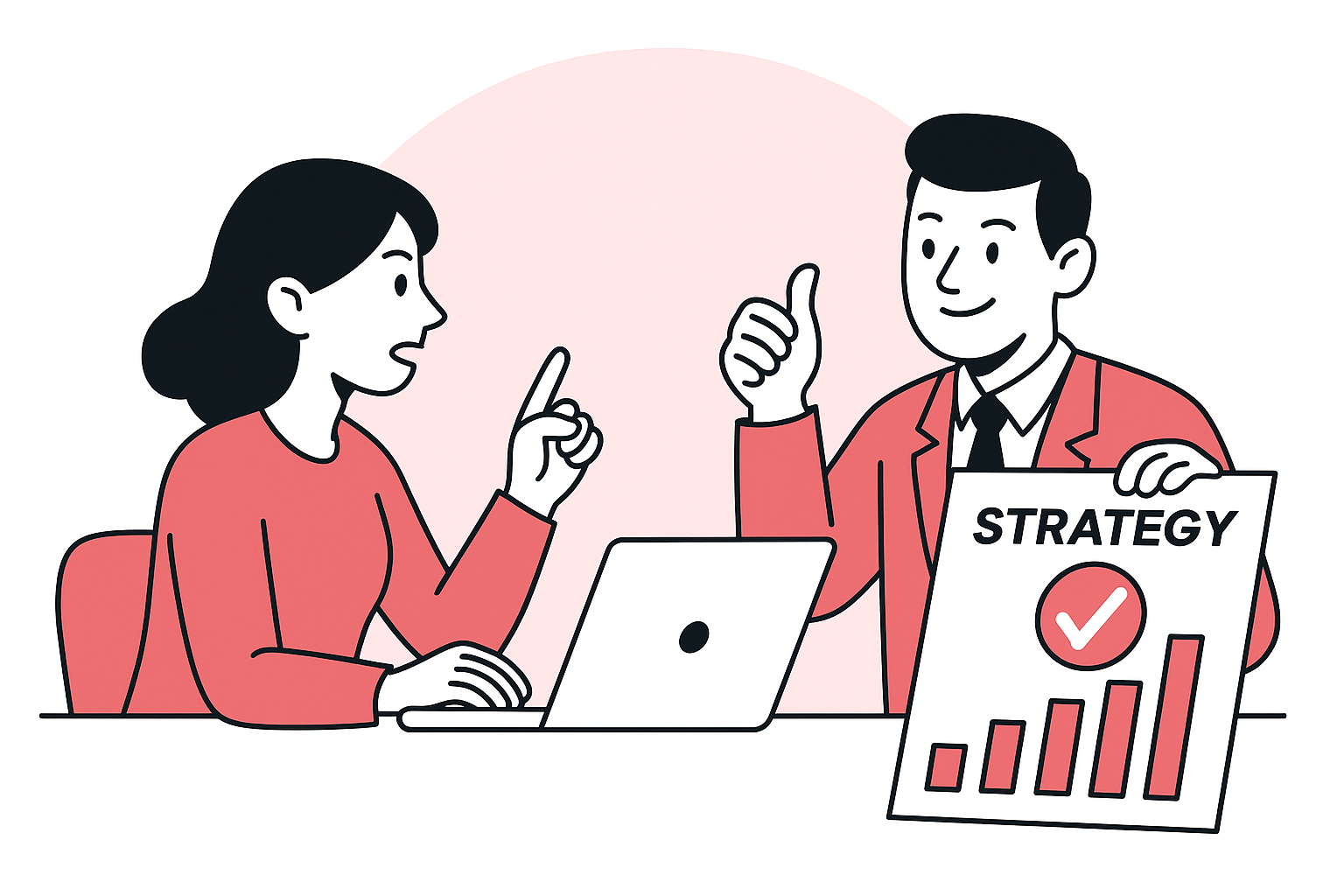 Turn meetings into decisions visualization